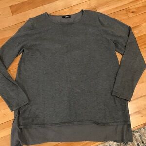 Women’s Premise Grey Long Sleeve light weight Sweater